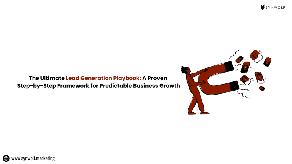 Illustration showing a lead generation funnel for consistent business growth